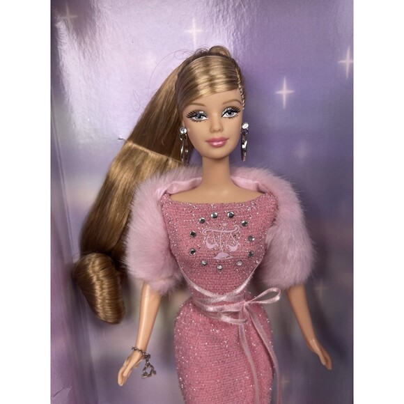 Barbie Doll LIBRA The Zodiac Collection Pink Label 2004 Mattel C3824 Open Box - Picture 8 of 12
